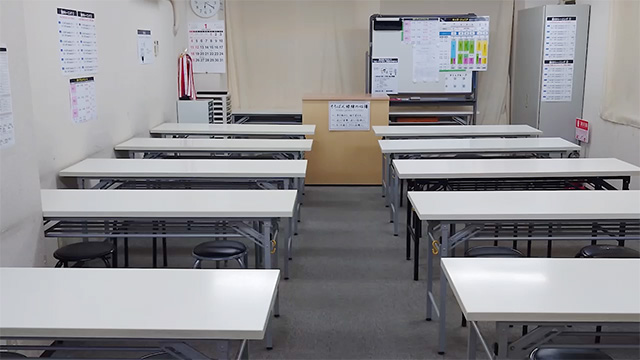 教室の様子（祖師谷校）の動画を見る